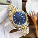 Replica Rolex Datejust 2 41MM Replica 2-Tone Gold Blue Dial Watch